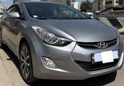 Hyundai Avante 2013 Silver for sale